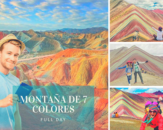 tour 1 día en la montaña 7 colores
